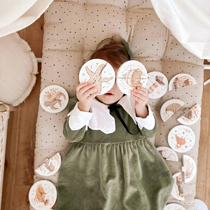 Пазлы плавающие Mrs. Ertha "Bath Buds", 20 шт, мир океана